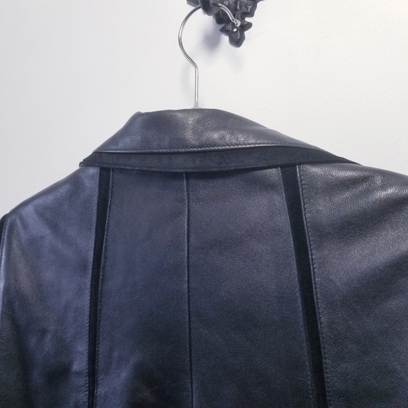 Vintage Leather Jacket Size M - Picture 3 of 4